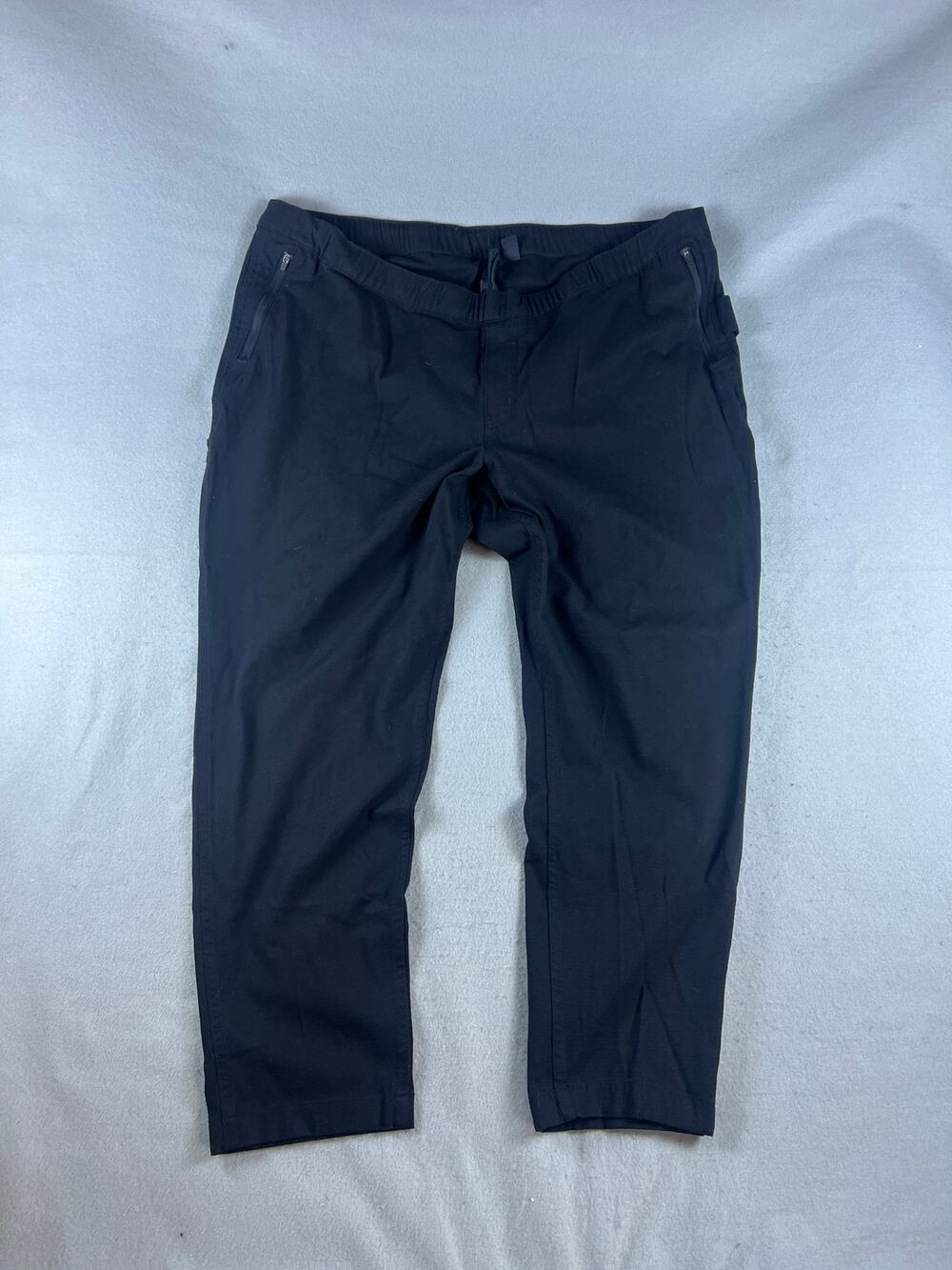 Carhartt Scrub Pants Womens 2X Tall Black Relaxed Fit Cargo Medical Uniform